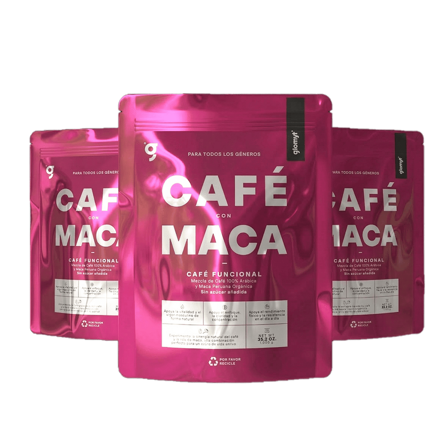 Café con Maca | 1000 g | Molido | Tostión Media Alta | Rosa