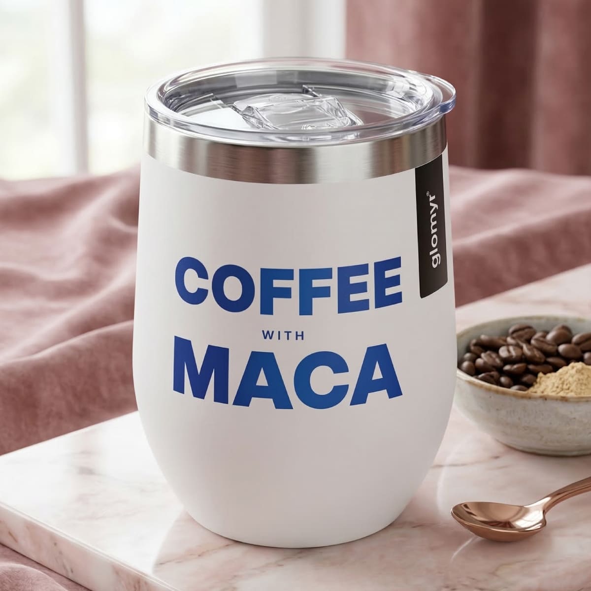 Termo Glomyt Azul | Café caliente | Edición Limitada