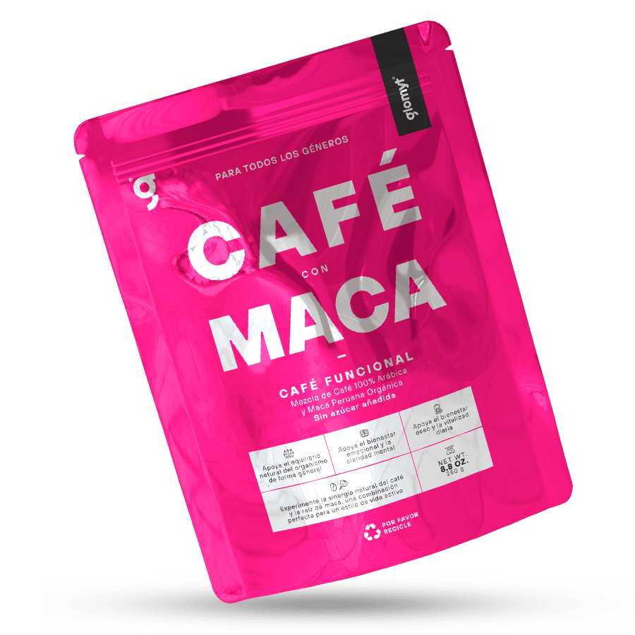 Café con Maca 250 g + Termo Acero Inoxidable Edición Especial Rosa