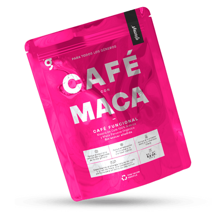 Café con Maca 250 g + Termo Acero Inoxidable Edición Especial Rosa