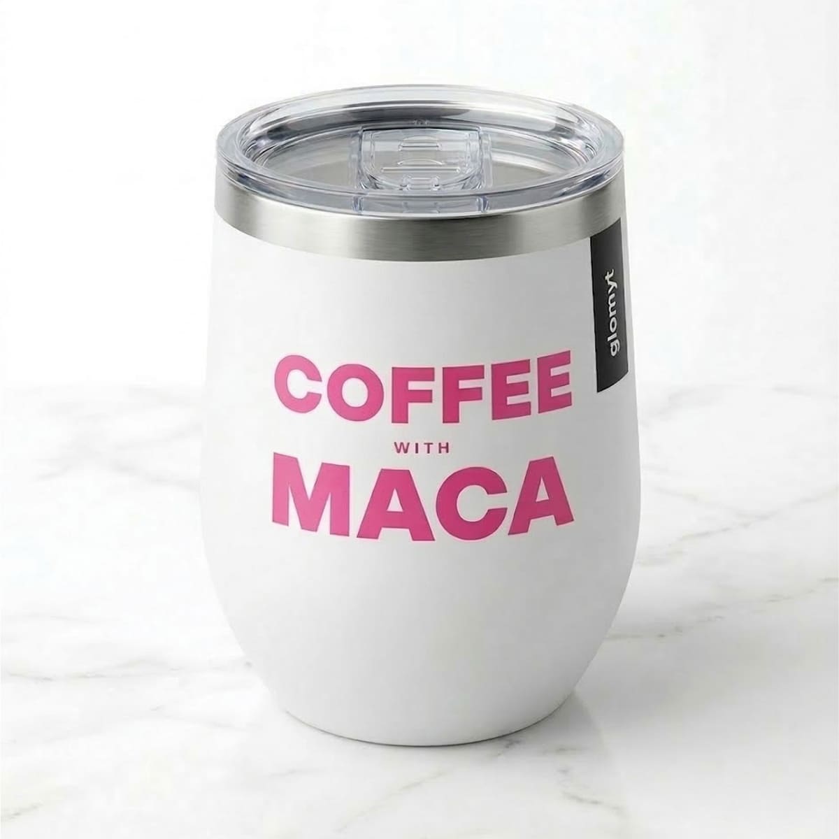 Café con Maca 250 g + Termo Acero Inoxidable Edición Especial Rosa