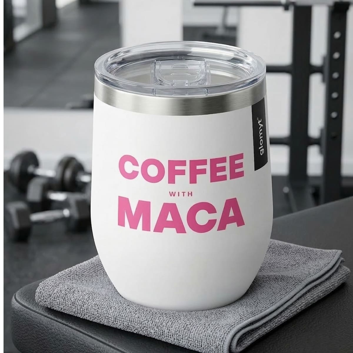Café con Maca 250 g + Termo Acero Inoxidable Edición Especial Rosa