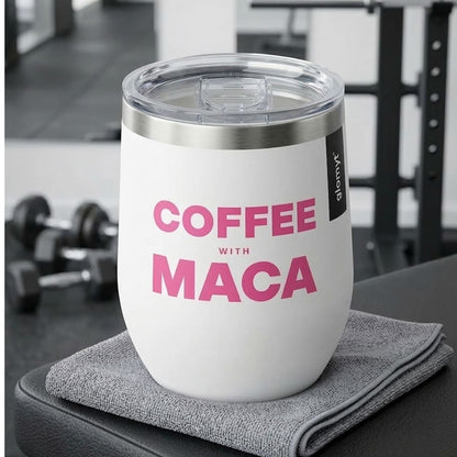 Café con Maca 250 g + Termo Acero Inoxidable Edición Especial Rosa